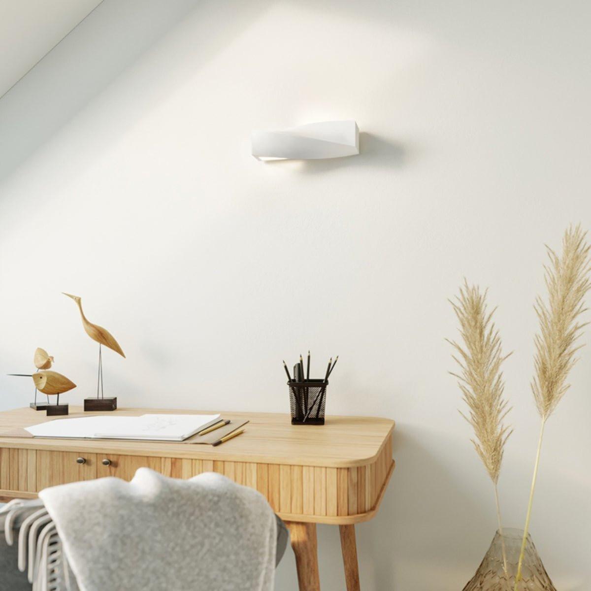 Keramik - Wandleuchte "Sigma mini" – Wandlampen in Weiß | Dexity Lichtdesign