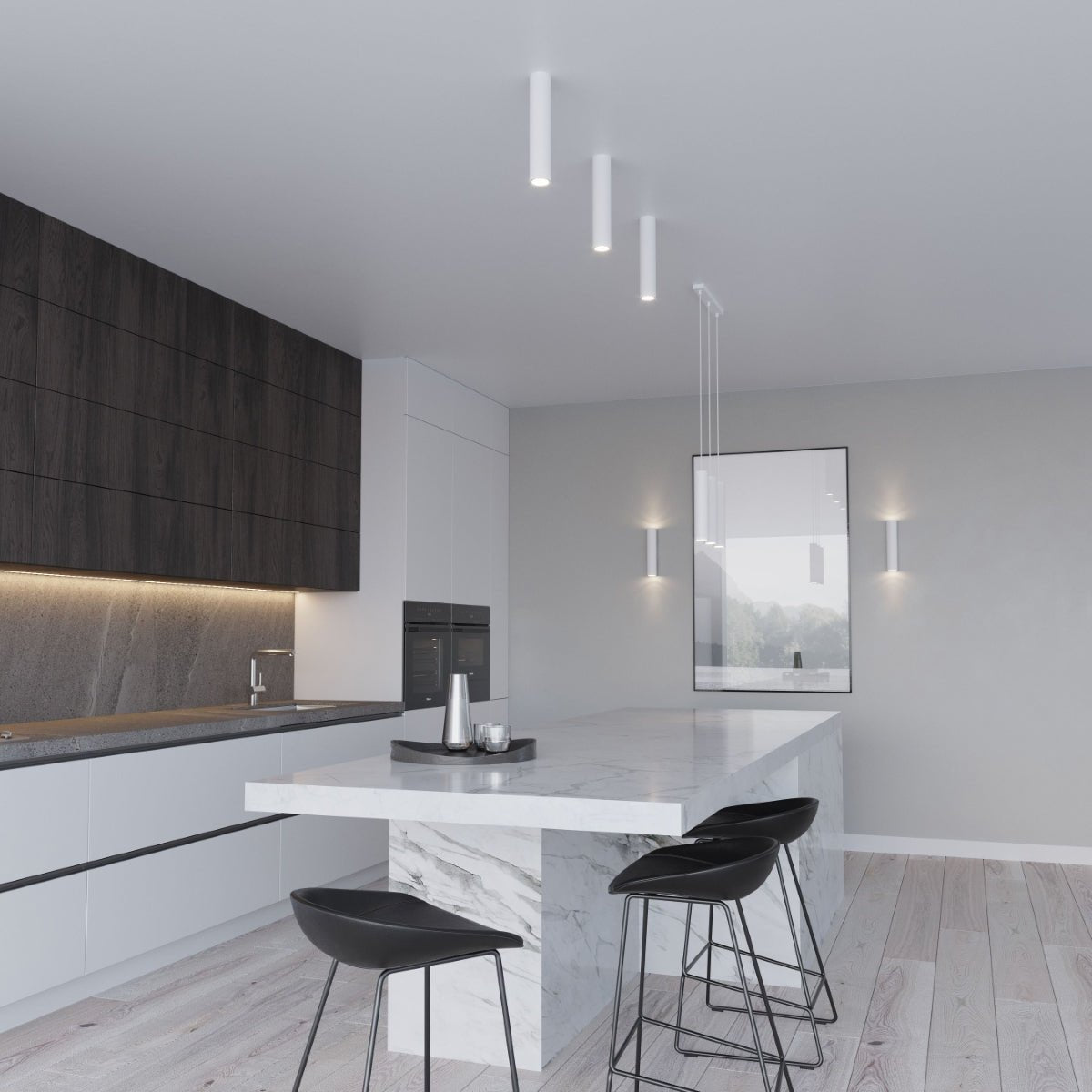 Hängeleuchte "Lagos 3L" – Pendelleuchten in Weiß | Dexity Lichtdesign