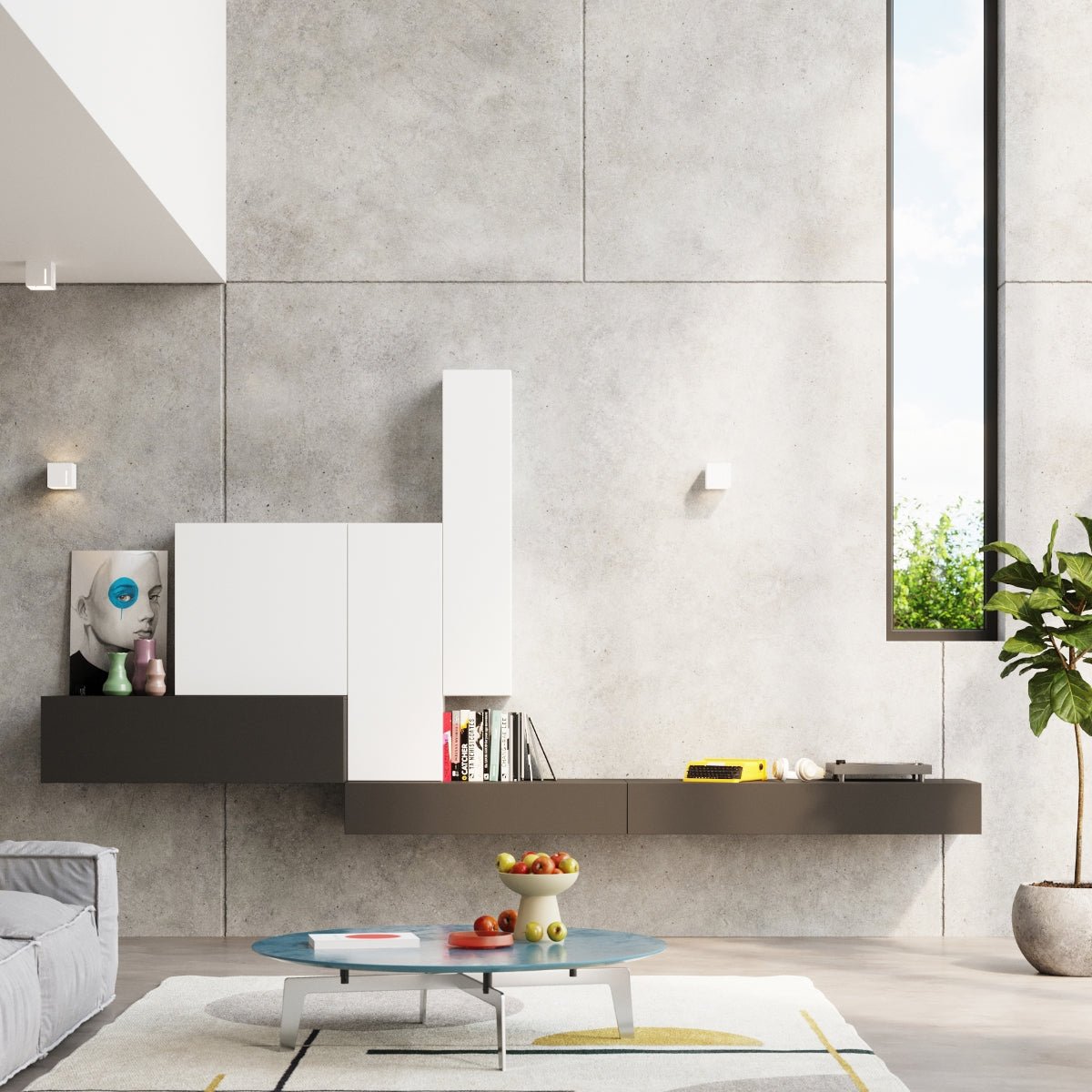 Wandleuchte "Cubo" – Wandlampen in Weiß | Dexity Lichtdesign