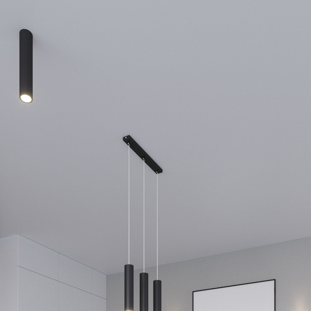 Deckenleuchte "Lagos 30" – Deckenlampen in Schwarz | Dexity Lichtdesign