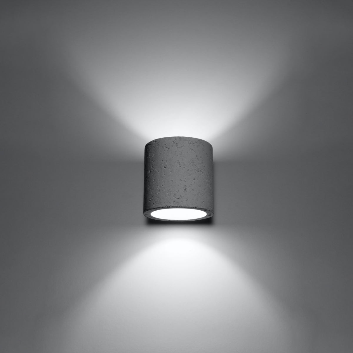 Beton - Wandleuchte "Orbis" – Wandlampen in Betongrau | Dexity Lichtdesign