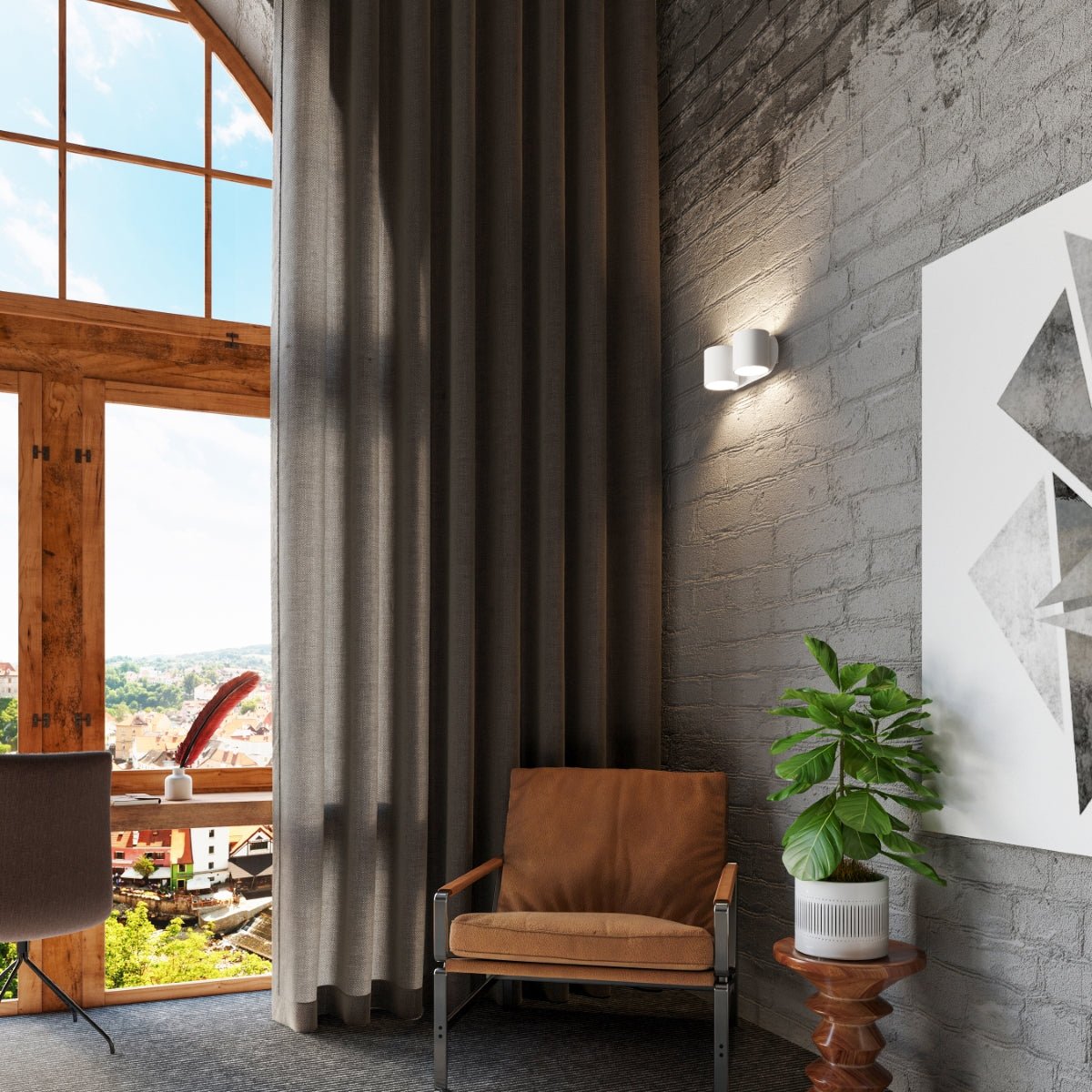 Wandleuchte "Orbis 2" – Wandlampen in Weiß | Dexity Lichtdesign