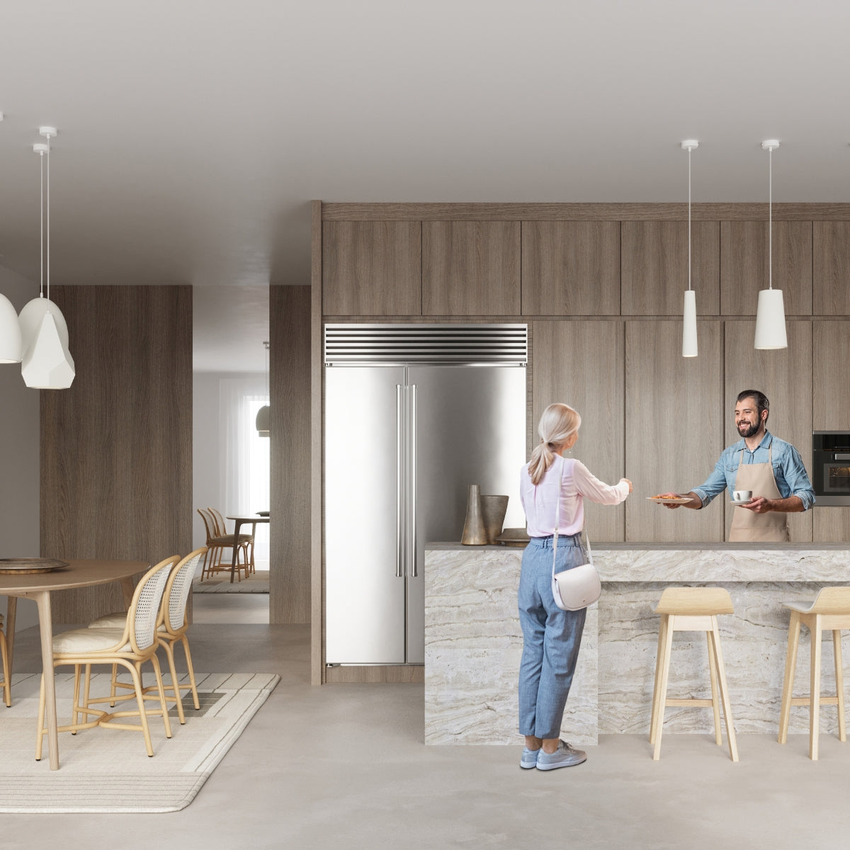 Keramik-Hängeleuchte „Pavlus“