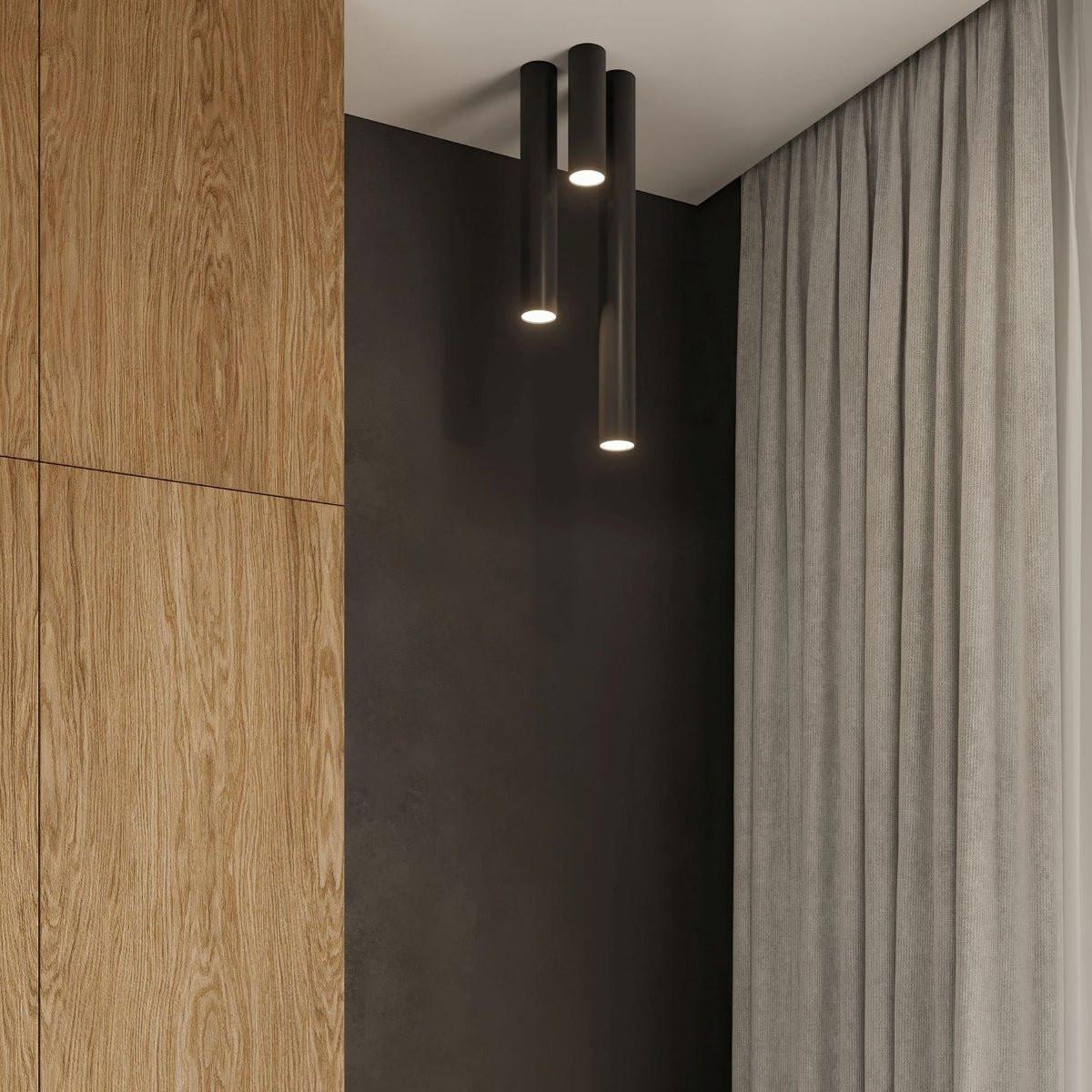 Deckenleuchte "Lagos 10" – Deckenlampen in Schwarz | Dexity Lichtdesign