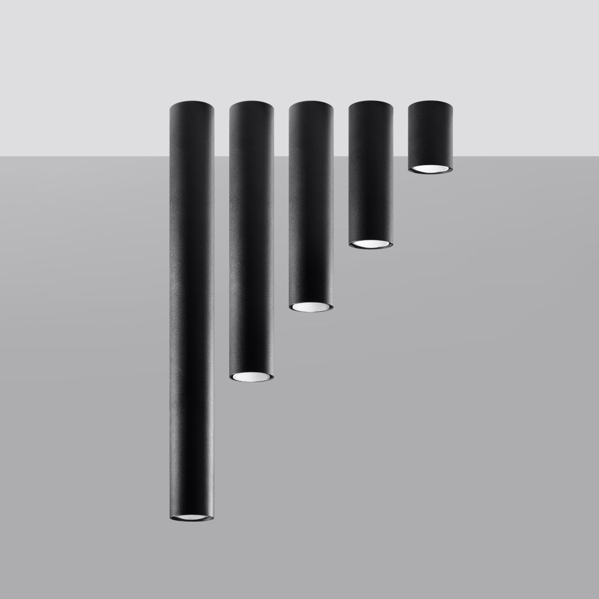 Deckenleuchte "Lagos 10" – Deckenlampen in Schwarz | Dexity Lichtdesign