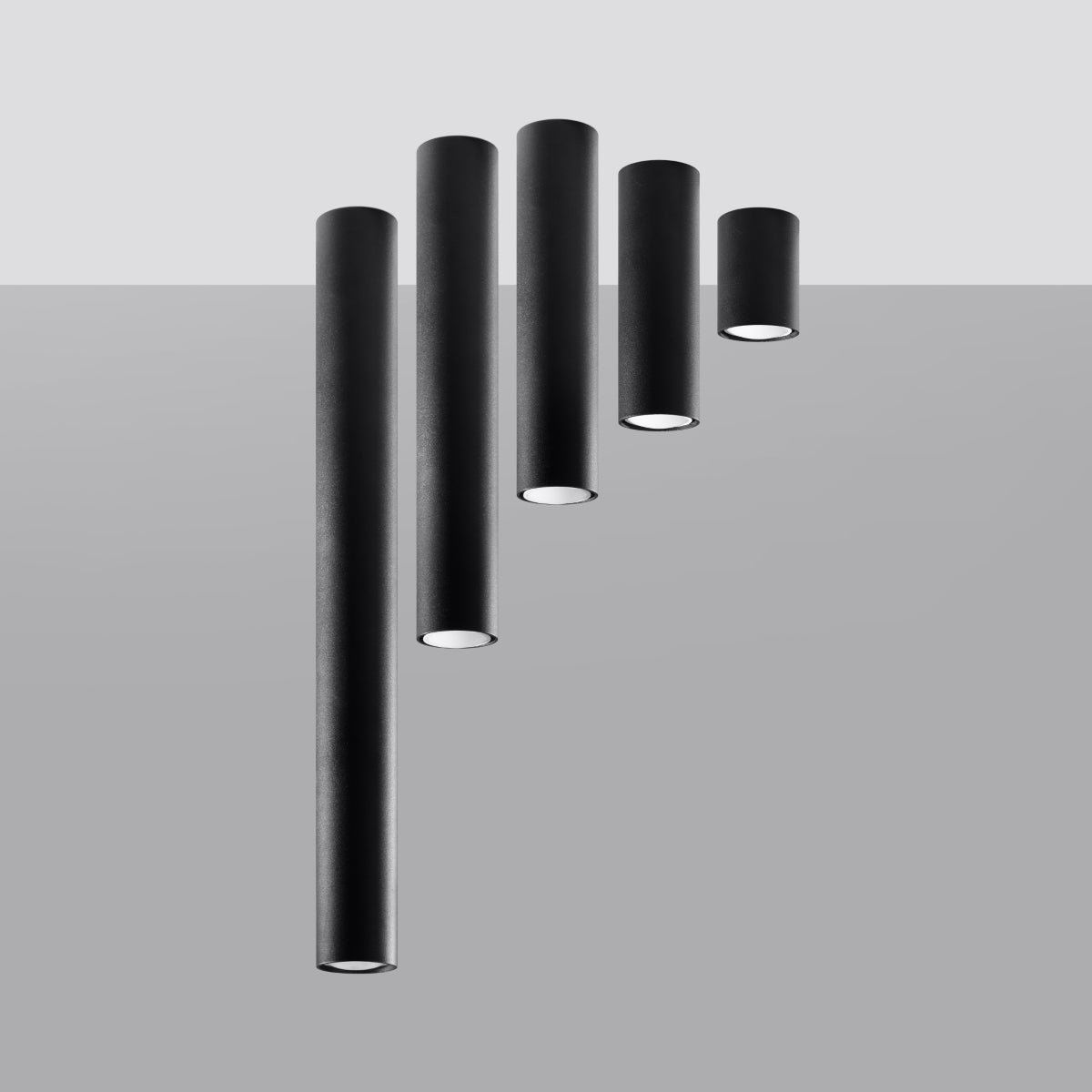 Deckenleuchte "Lagos 20" – Deckenlampen in Schwarz | Dexity Lichtdesign