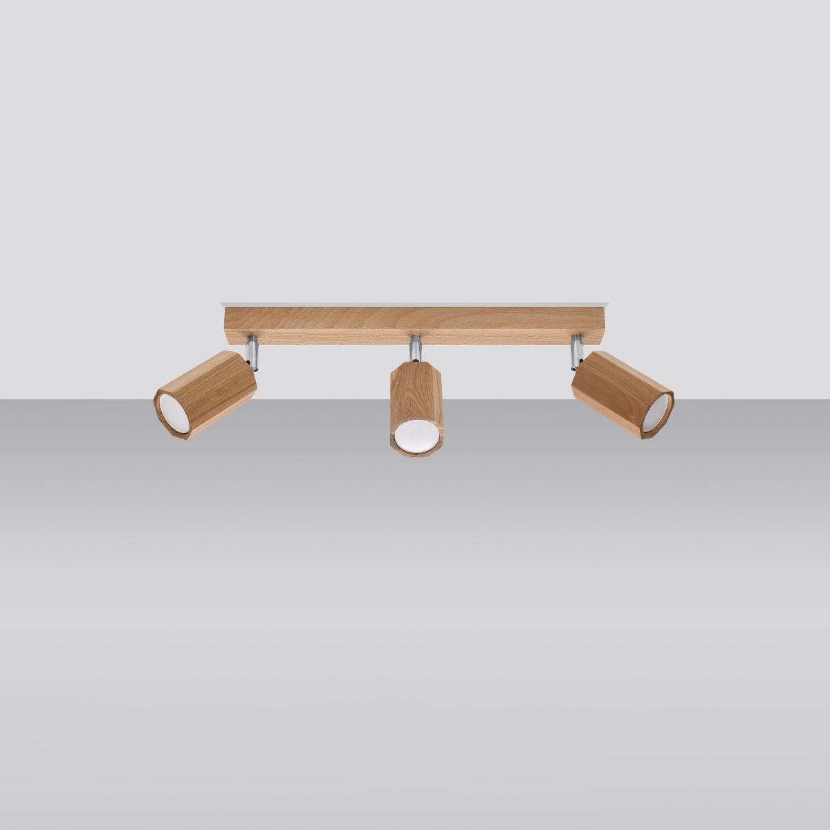 Deckenleuchte "Zeke 3" – Deckenlampen in Naturholz | Dexity Lichtdesign