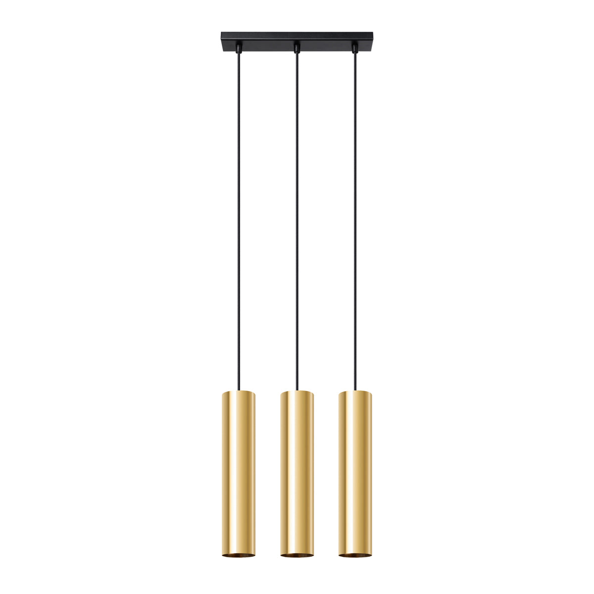Pendelleuchten "LAGOS 3" Glanzgold