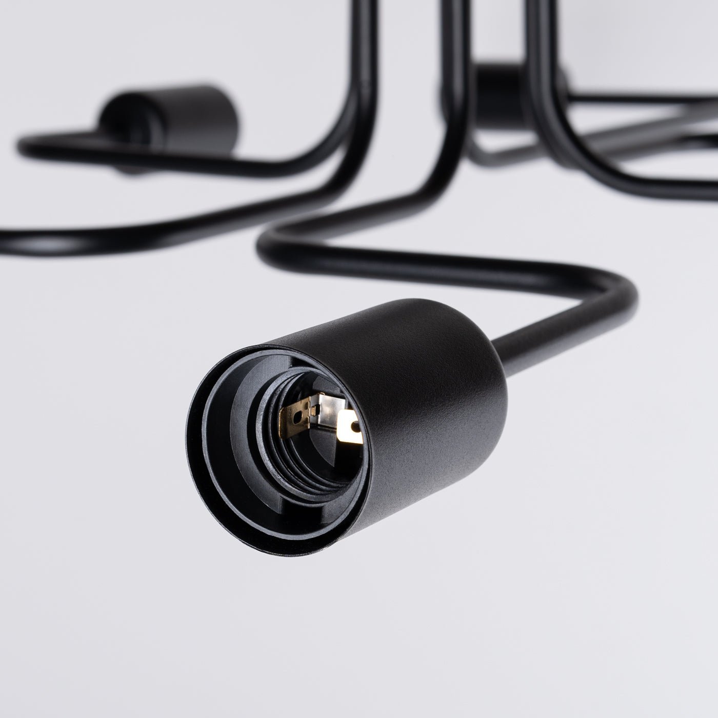 Deckenleuchte "Vector 6" – Deckenlampen in Schwarz | Dexity Lichtdesign