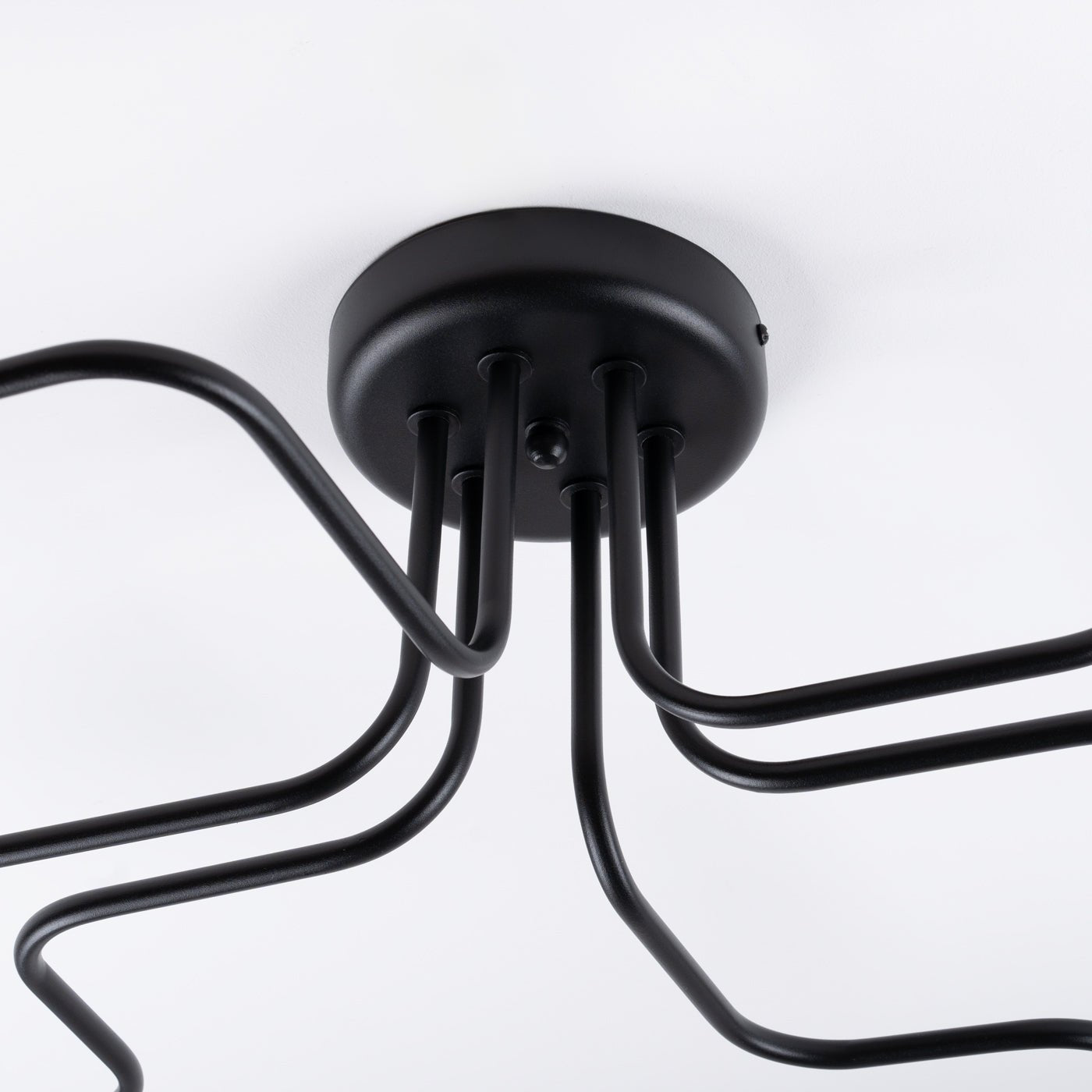 Deckenleuchte "Vector 6" – Deckenlampen in Schwarz | Dexity Lichtdesign