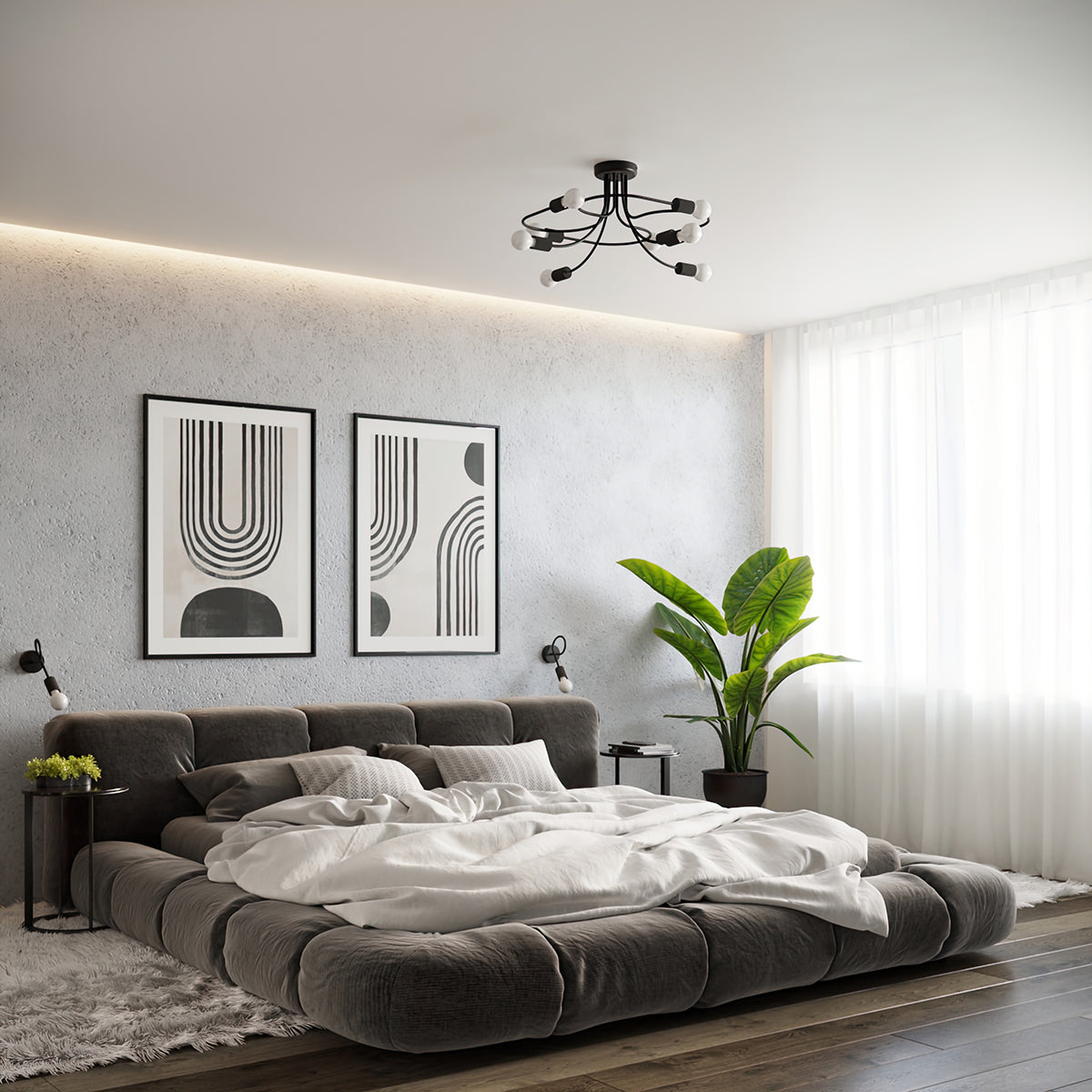 Kronleuchter "LEVAR 6"