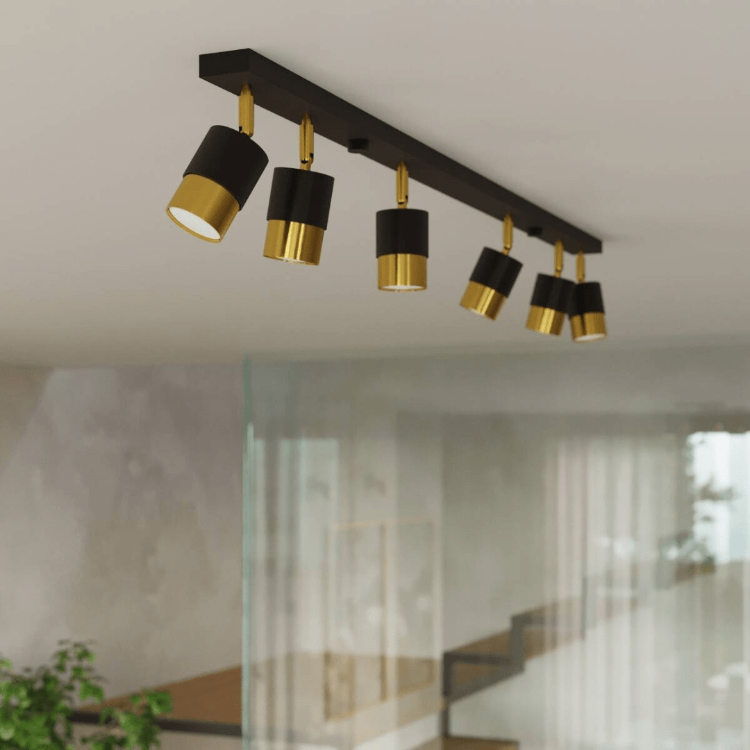 Deckenleuchte "Nero 2" – Deckenlampen in Gold | Dexity Lichtdesign