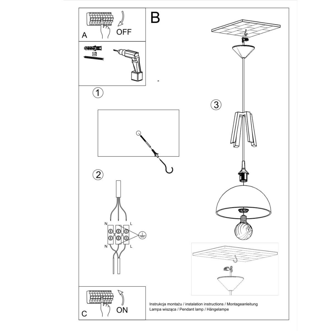 Pendelleuchte "Casco" – Pendelleuchten in Weiß | Dexity Lichtdesign