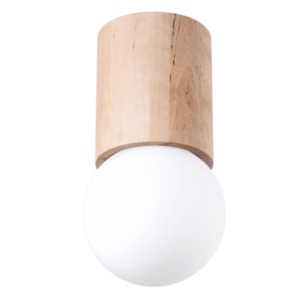 Naturholz - Deckenleuchte "Boomo 12" – Deckenlampen in Naturholz | Dexity Lichtdesign