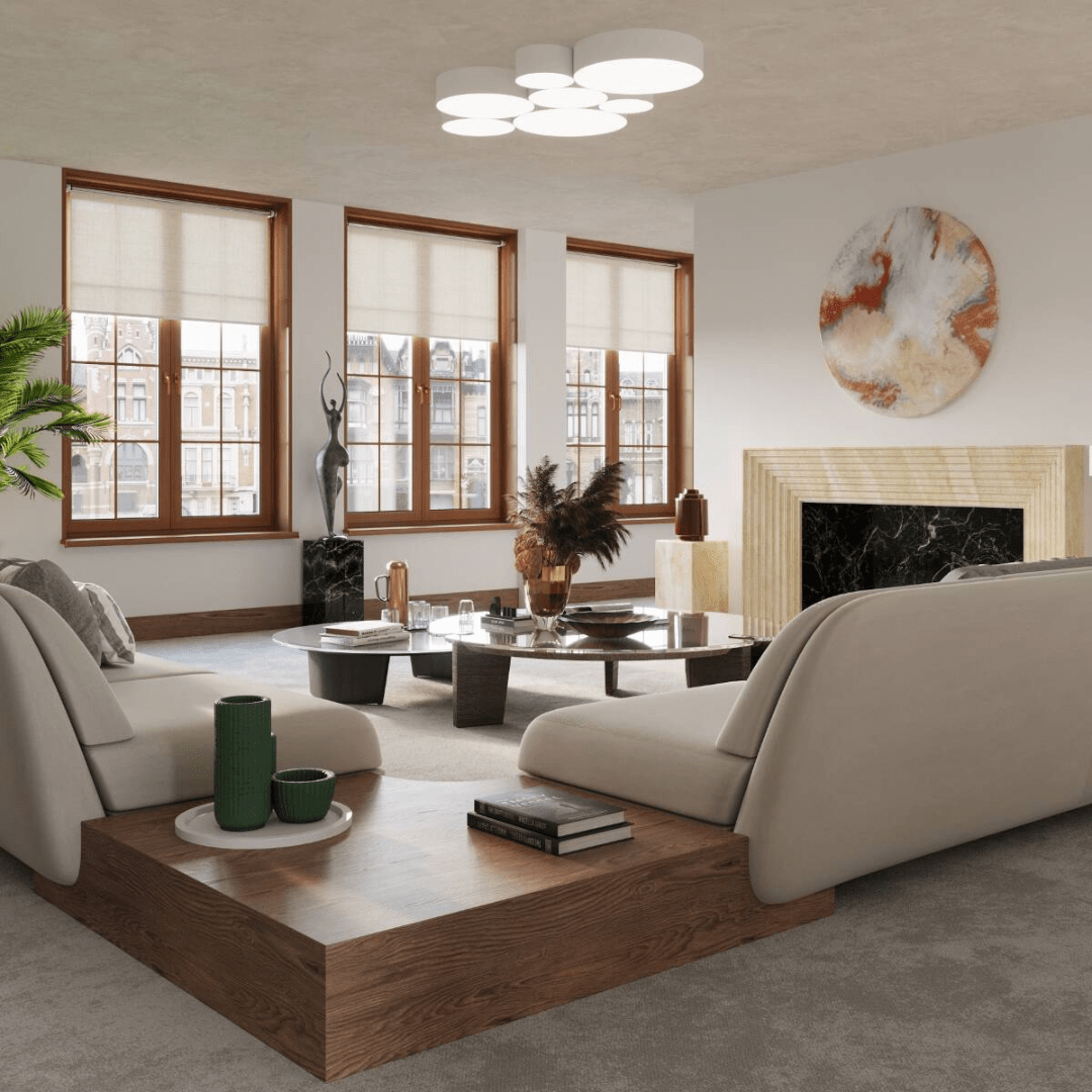 Deckenleuchte "Arena 35" – Deckenlampen in Weiß | Dexity Lichtdesign