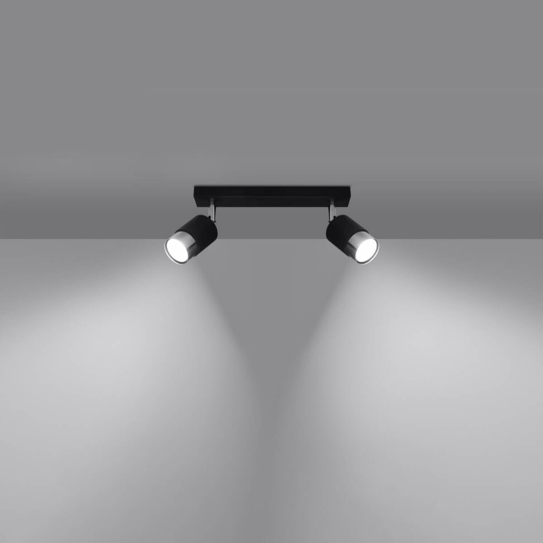 Deckenleuchte "Nero 2" – Deckenlampen in Chrom | Dexity Lichtdesign