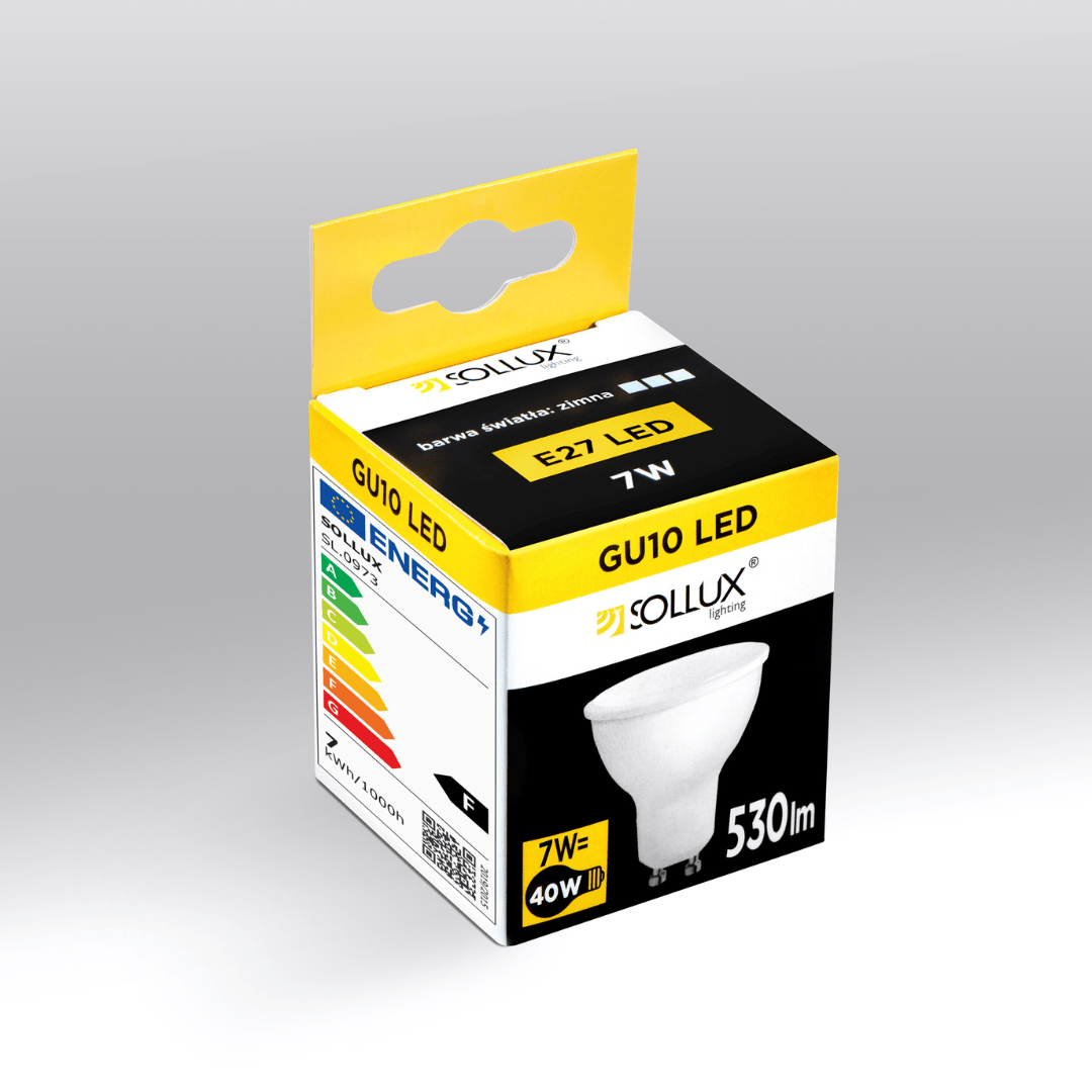 LED - Glühbirne GU10 – 7W, 4000K, 530lm – Glühbirnen in | Dexity Lichtdesign