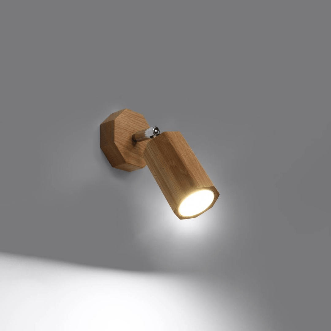 Wandleuchte "Zeke" – Wandlampen in Naturholz | Dexity Lichtdesign