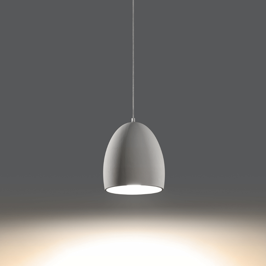 Keramik - Pendelleuchte „Flawiusz“ – Pendelleuchten in Weiß | Dexity Lichtdesign