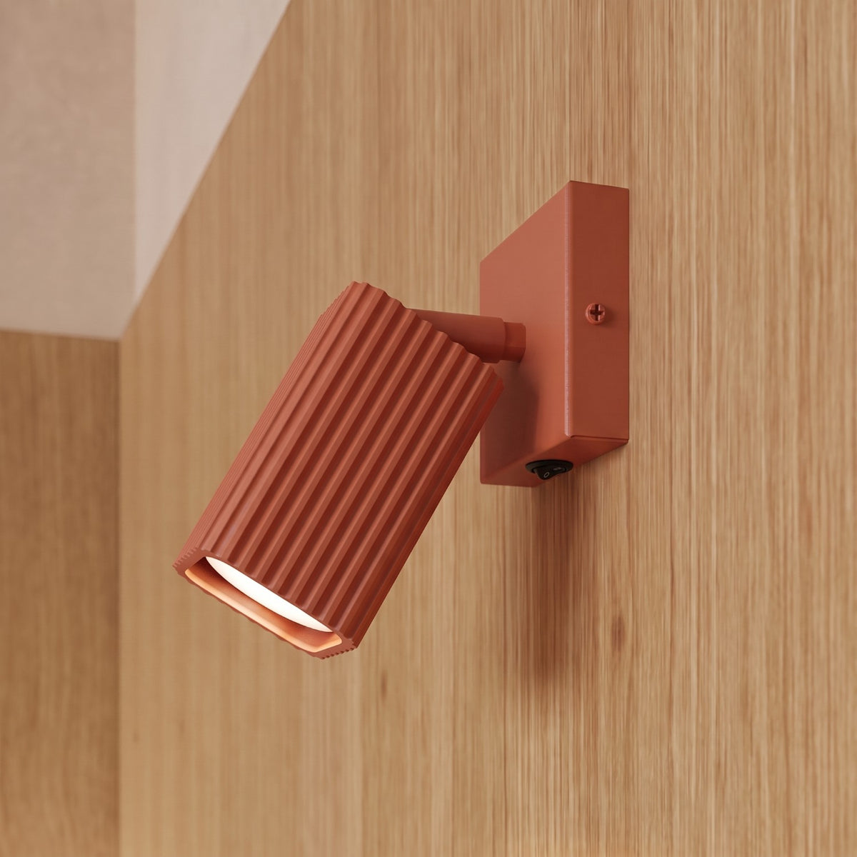 Wandleuchte "RAYO" mit Schalter