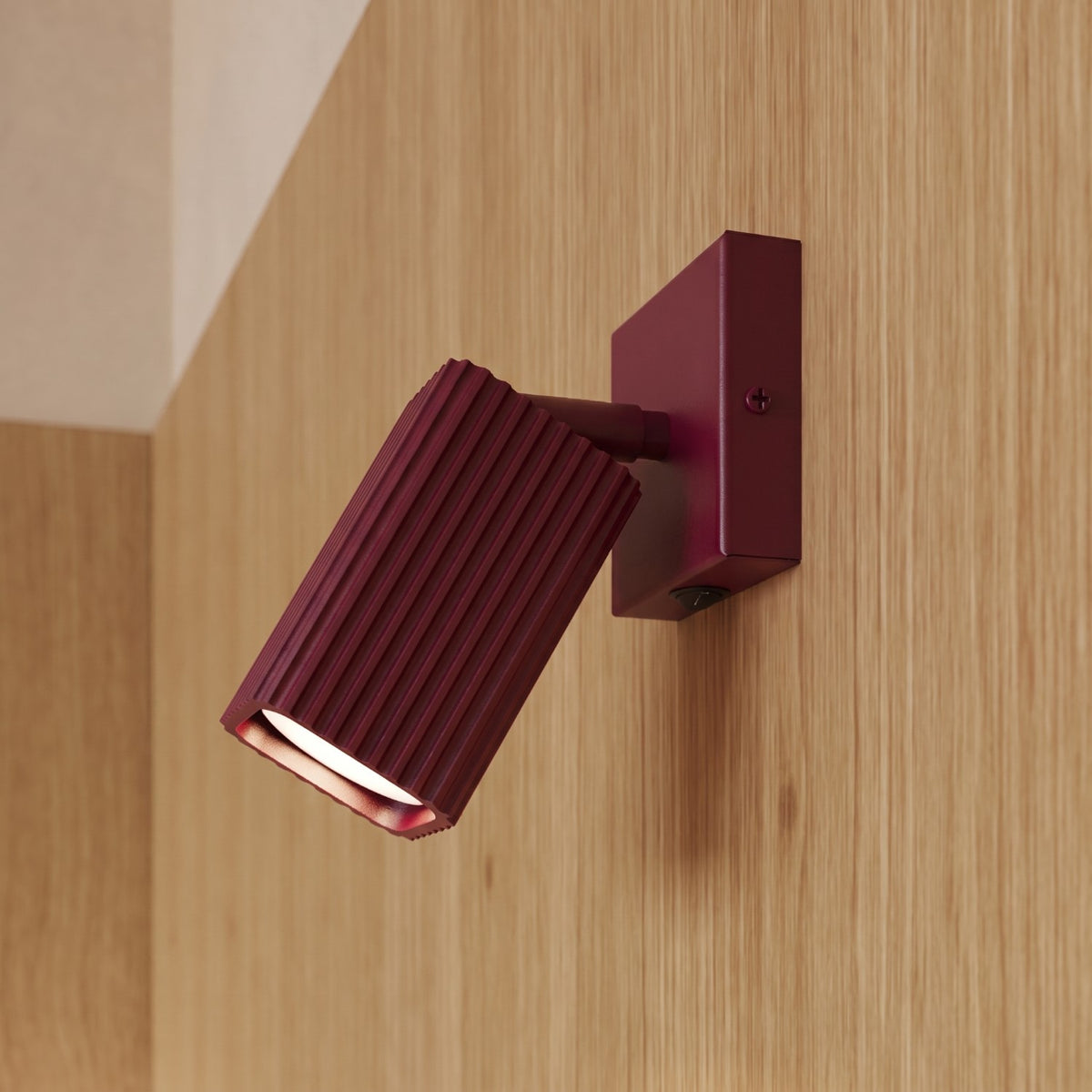 Wandleuchte "RAYO" mit Schalter