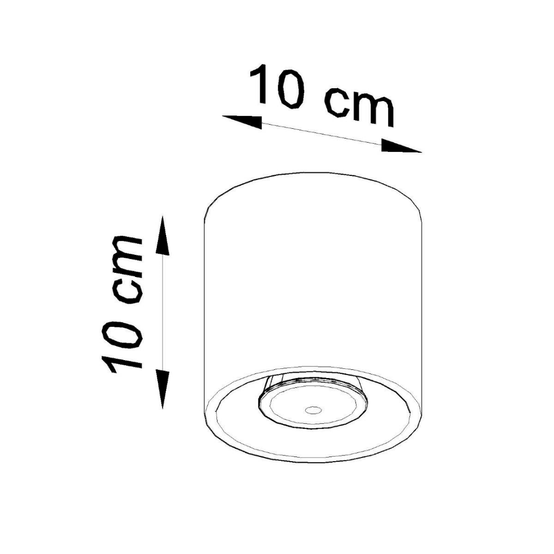 Deckenleuchte "Orbis 1"