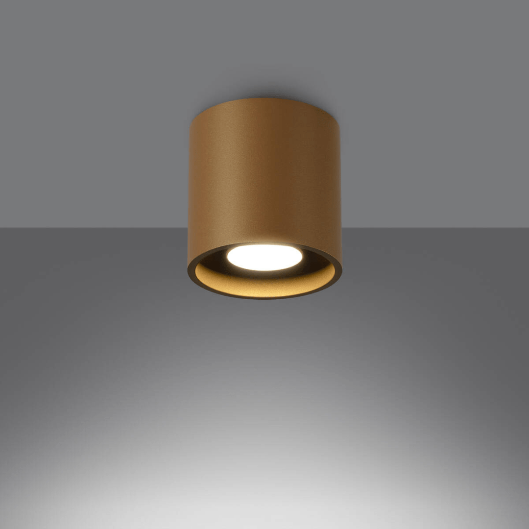 Deckenleuchte "Orbis 1" – Deckenlampen in Golden | Dexity Lichtdesign
