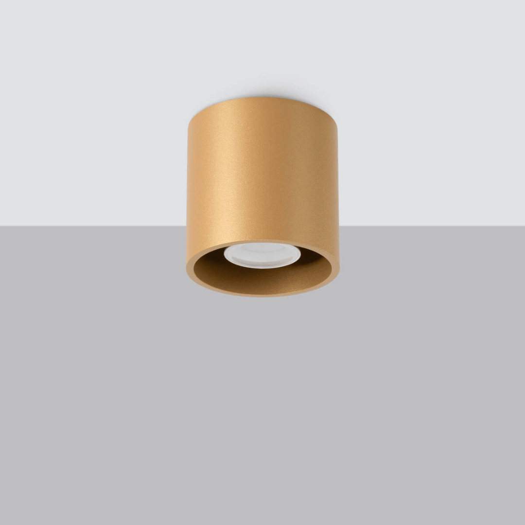 Deckenleuchte "Orbis 1" – Deckenlampen in Golden | Dexity Lichtdesign