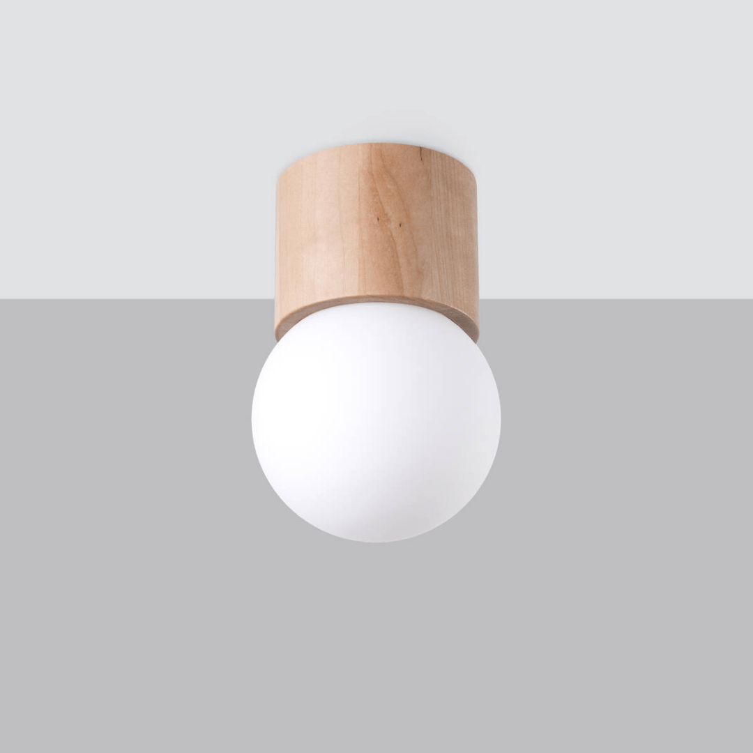 Naturholz - Deckenleuchte "Boomo 8" – Deckenlampen in Naturholz | Dexity Lichtdesign