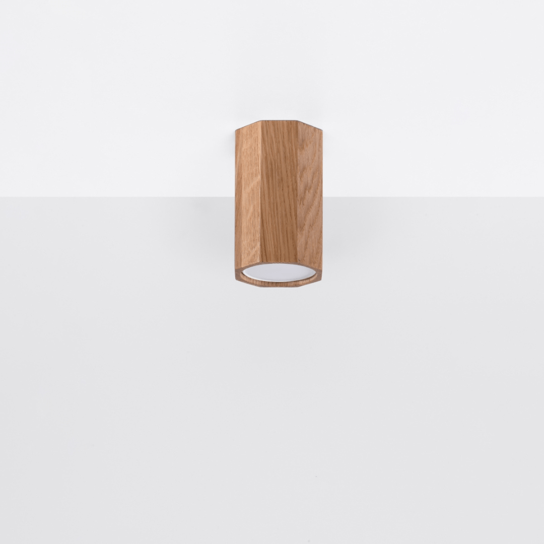 Deckenleuchte "Zeke 10" – Deckenlampen in Naturholz | Dexity Lichtdesign