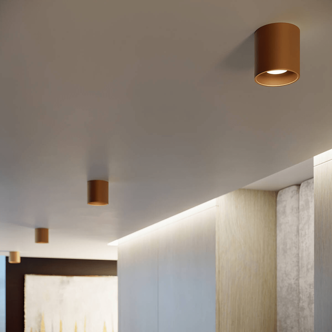 Deckenleuchte "Orbis 1" – Deckenlampen in Golden | Dexity Lichtdesign