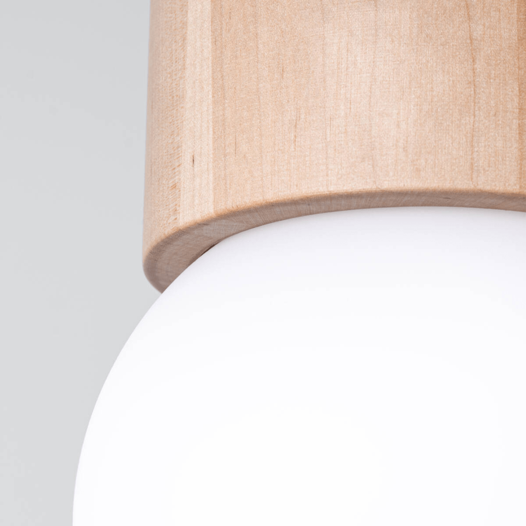 Naturholz - Deckenleuchte "Boomo 8" – Deckenlampen in Naturholz | Dexity Lichtdesign