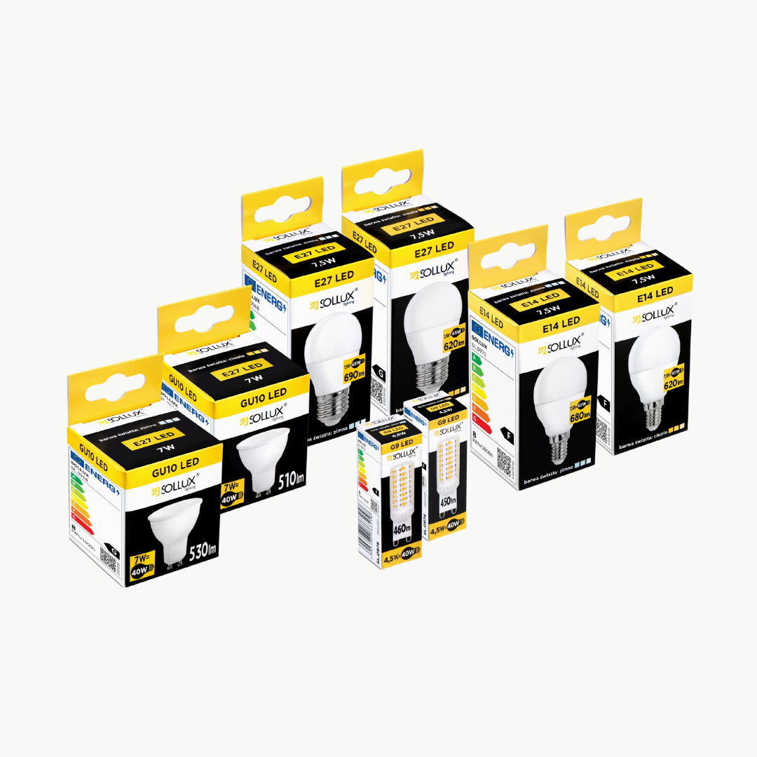 LED-Glühbirne GU10 – 7W, 4000K, 530lm