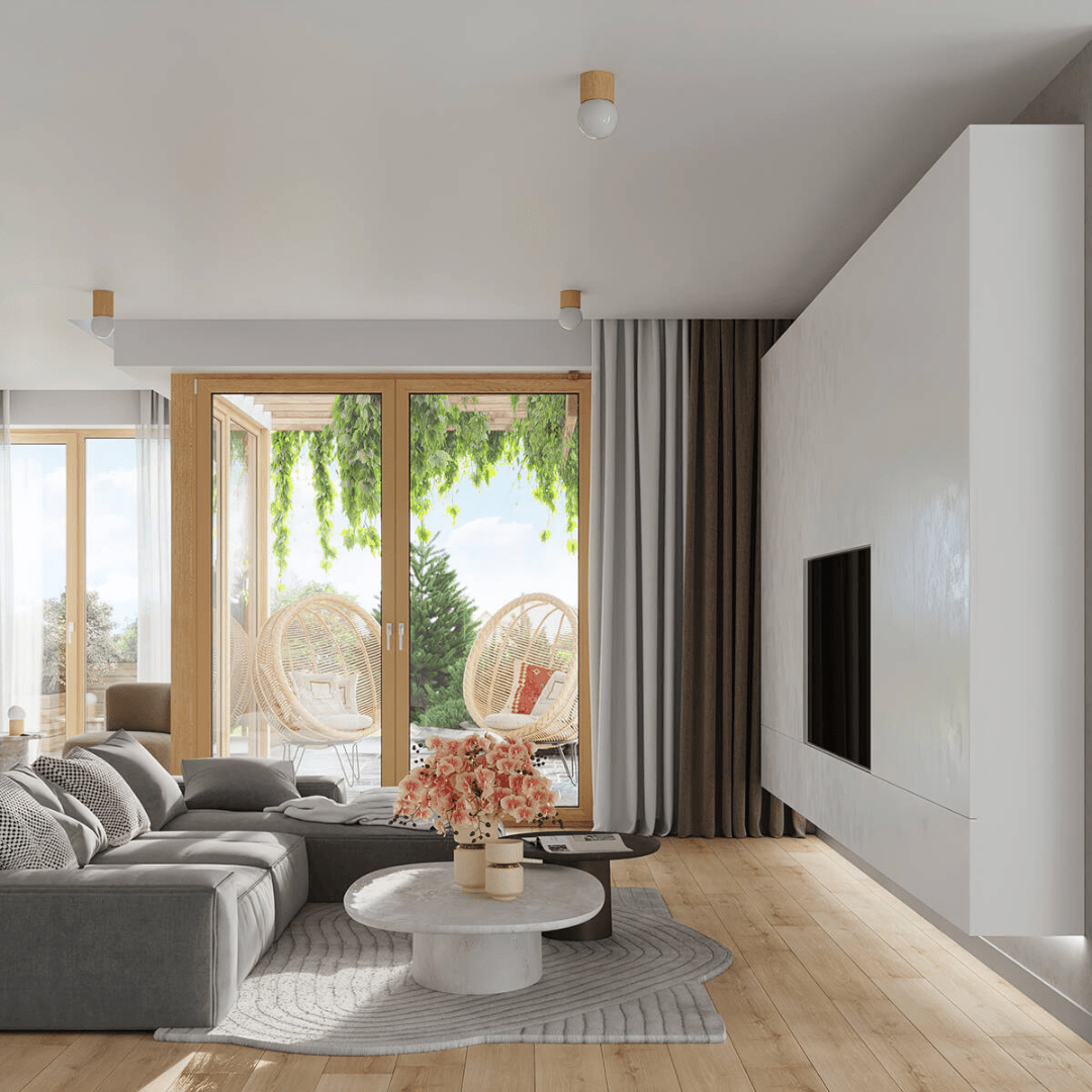 Naturholz - Deckenleuchte "Boomo 8" – Deckenlampen in Naturholz | Dexity Lichtdesign