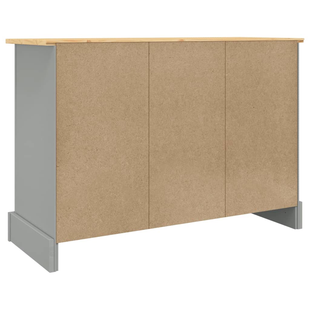 Sideboard 112x43x78 cm Massives Kiefernholz