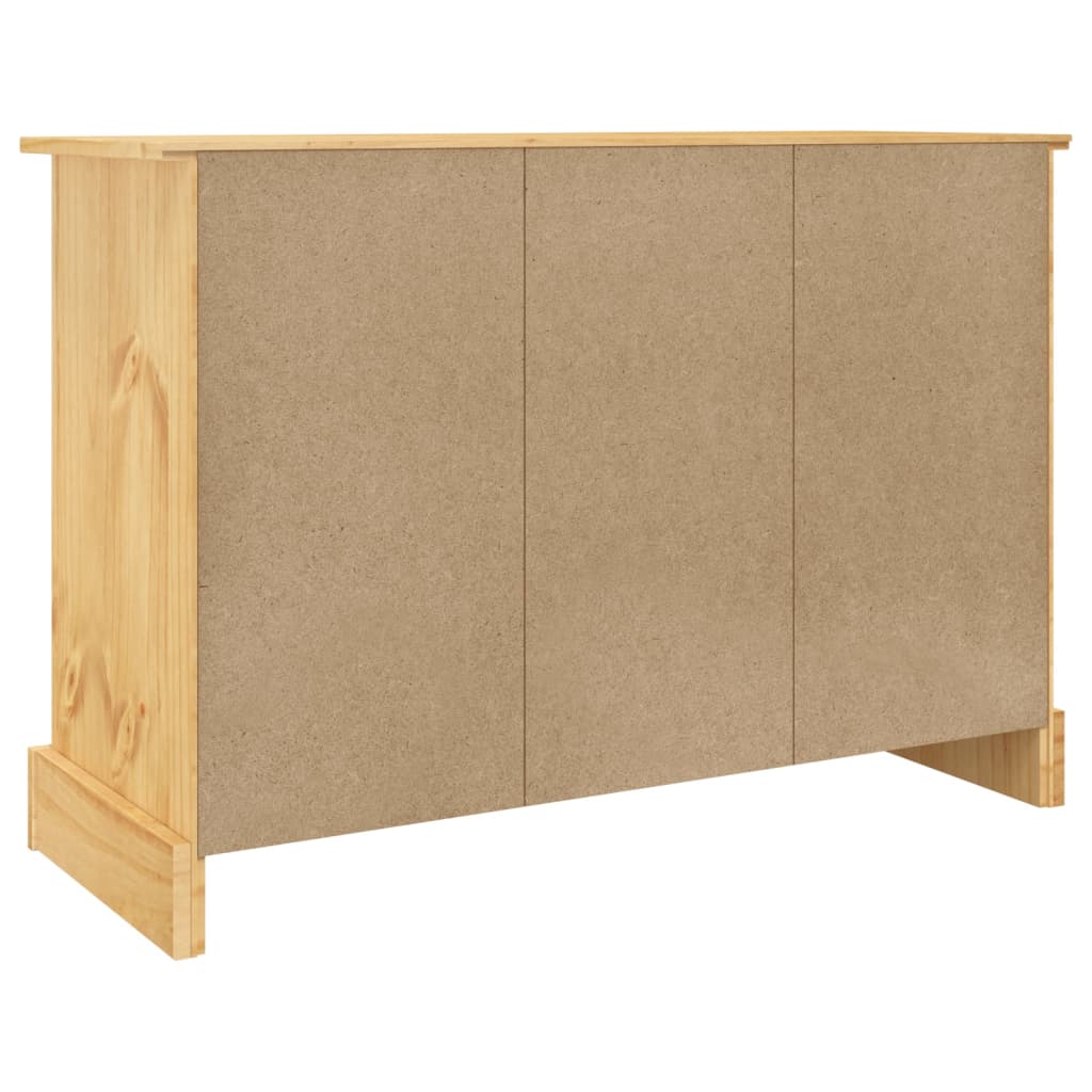 Sideboard 112x43x78 cm Massives Kiefernholz