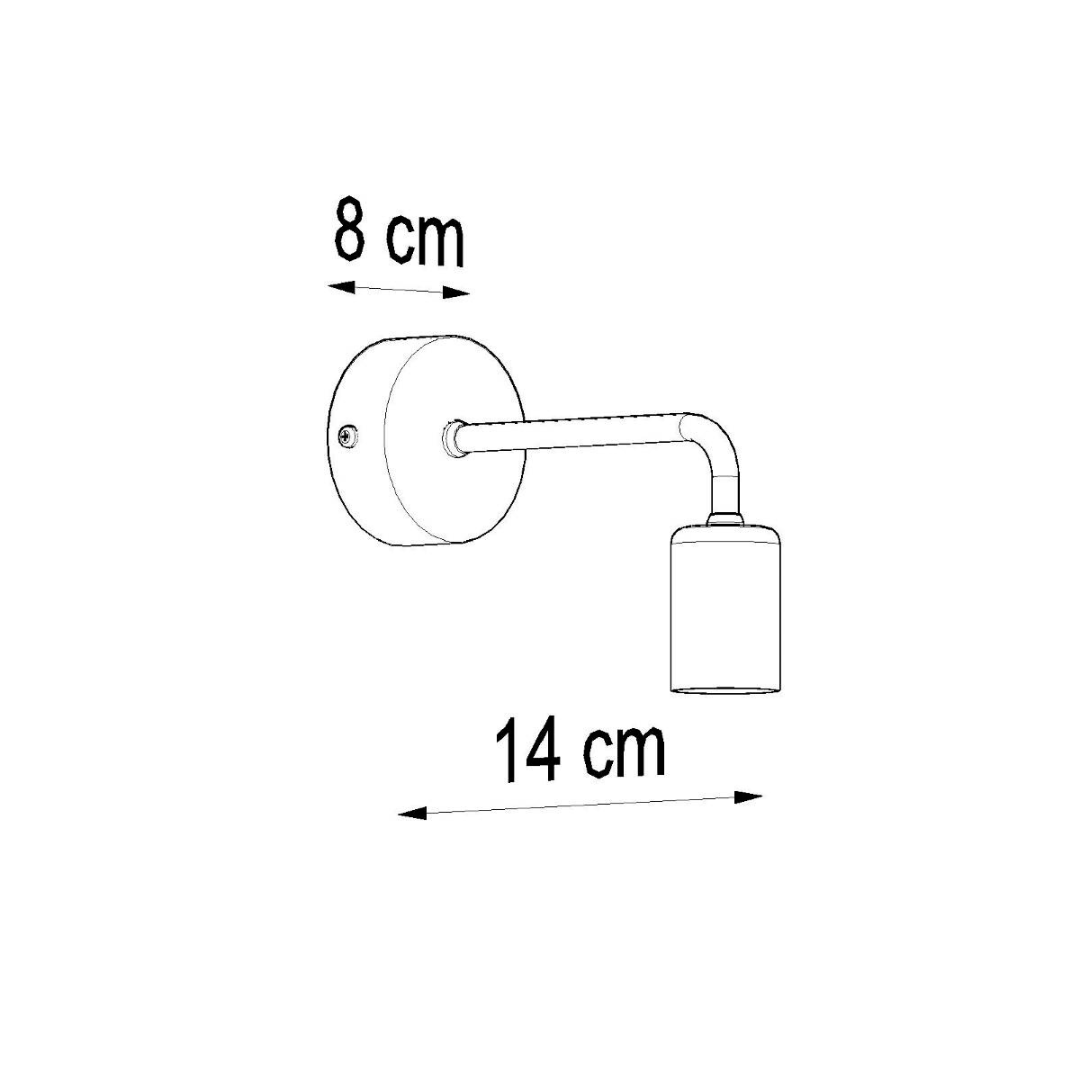 Wandleuchte "Duomo" – Wandlampen in Schwarz | Dexity Lichtdesign