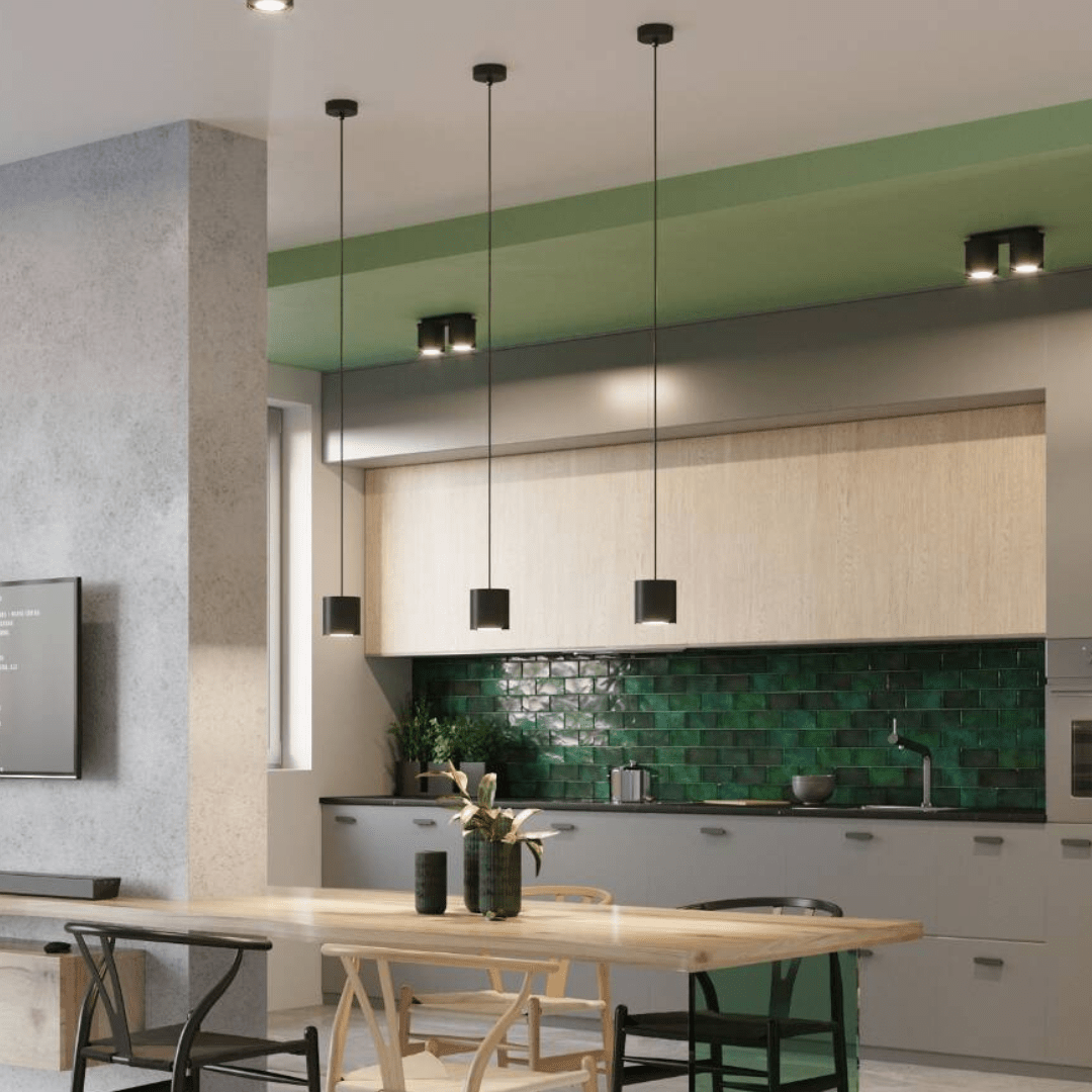 Hängeleuchte "Orbis 1" – Pendelleuchten in Schwarz | Dexity Lichtdesign