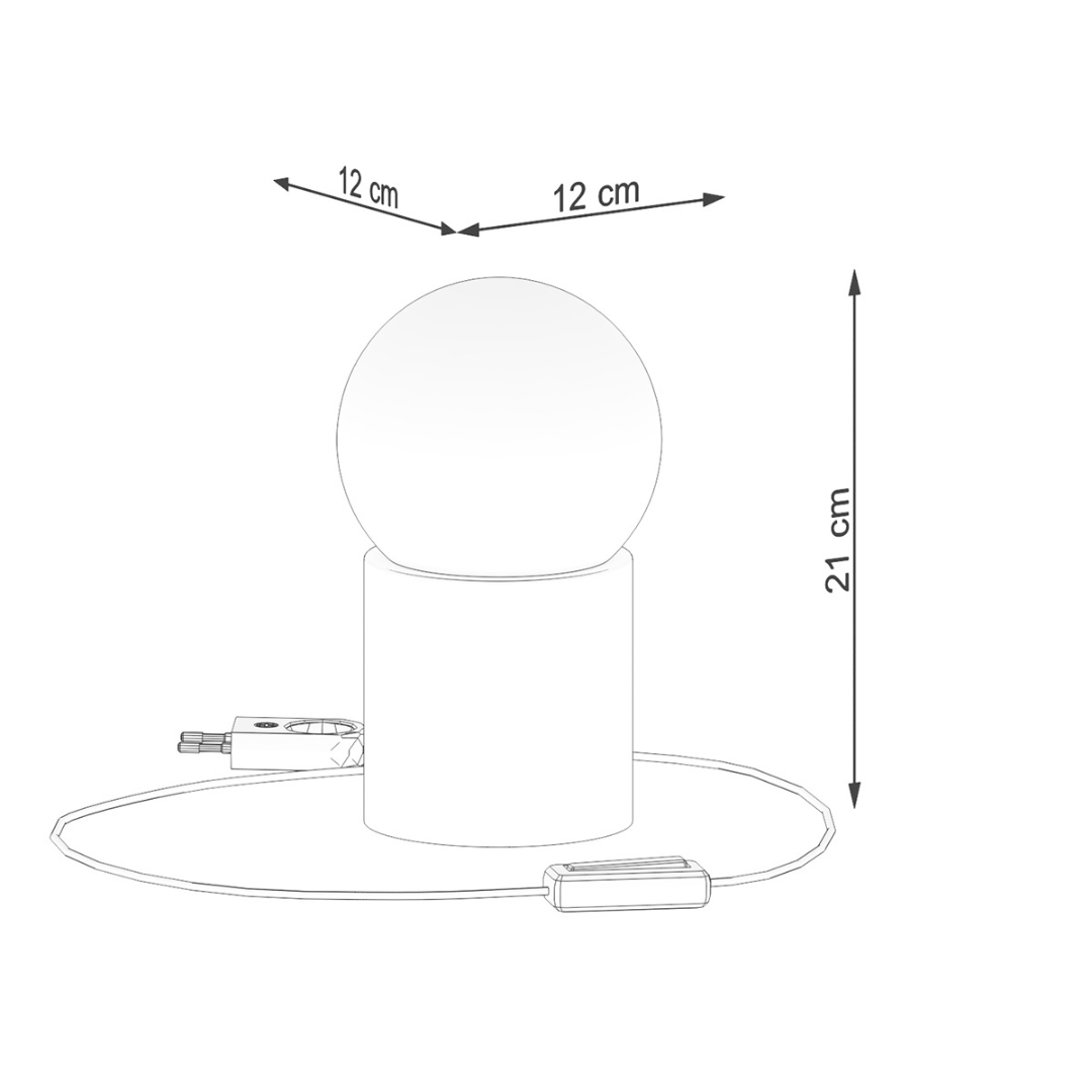 Naturholz - Tischlampe "BOOMO" – Schreibtischlampen in Naturholz | Dexity Lichtdesign