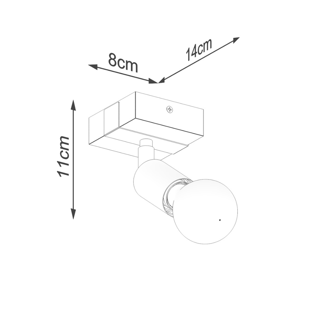 Wandleuchten "Zuca" â Deckenlampen in Schwarz | Dexity Lichtdesign