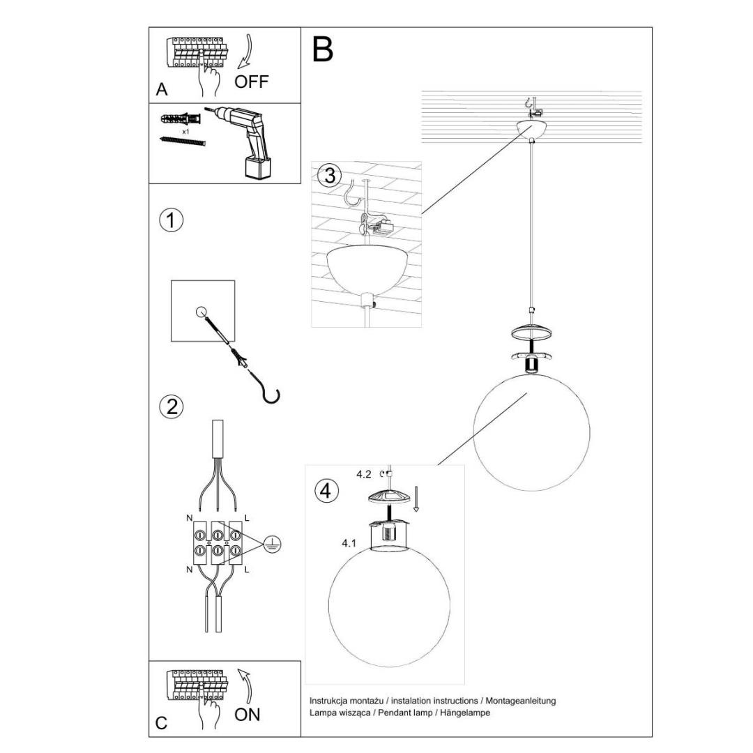 Hängeleuchte "Ugo 20" – Pendelleuchten in Chrom | Dexity Lichtdesign