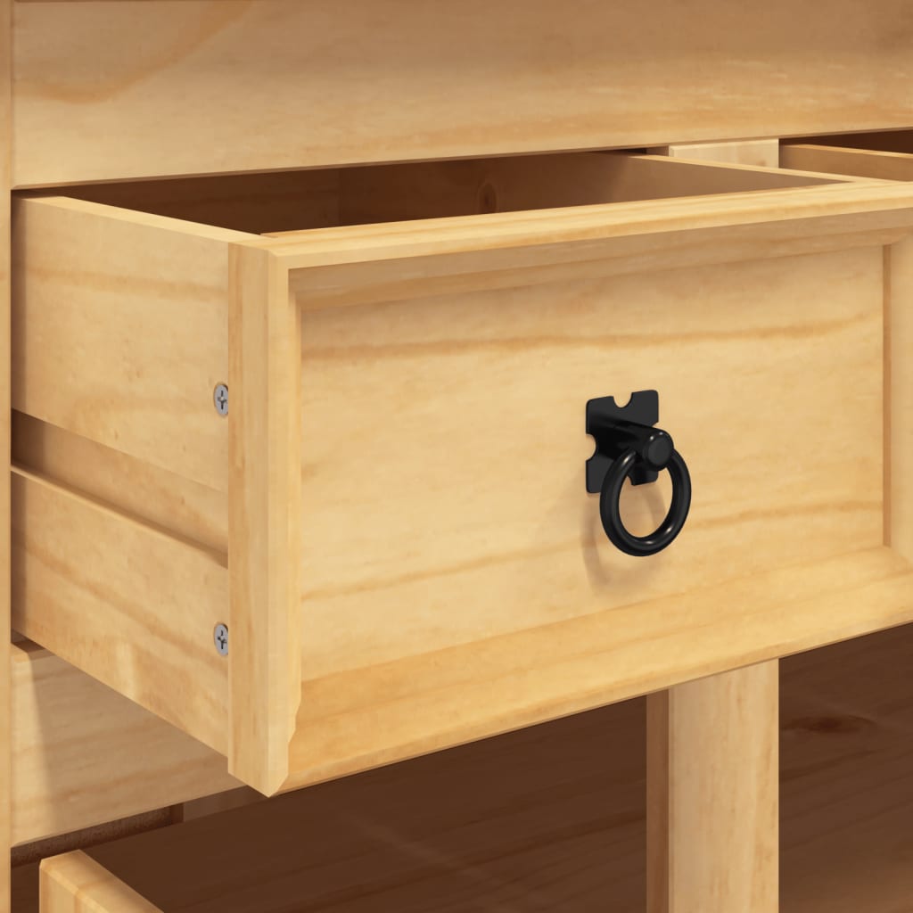 Sideboard 112x43x78 cm Massives Kiefernholz