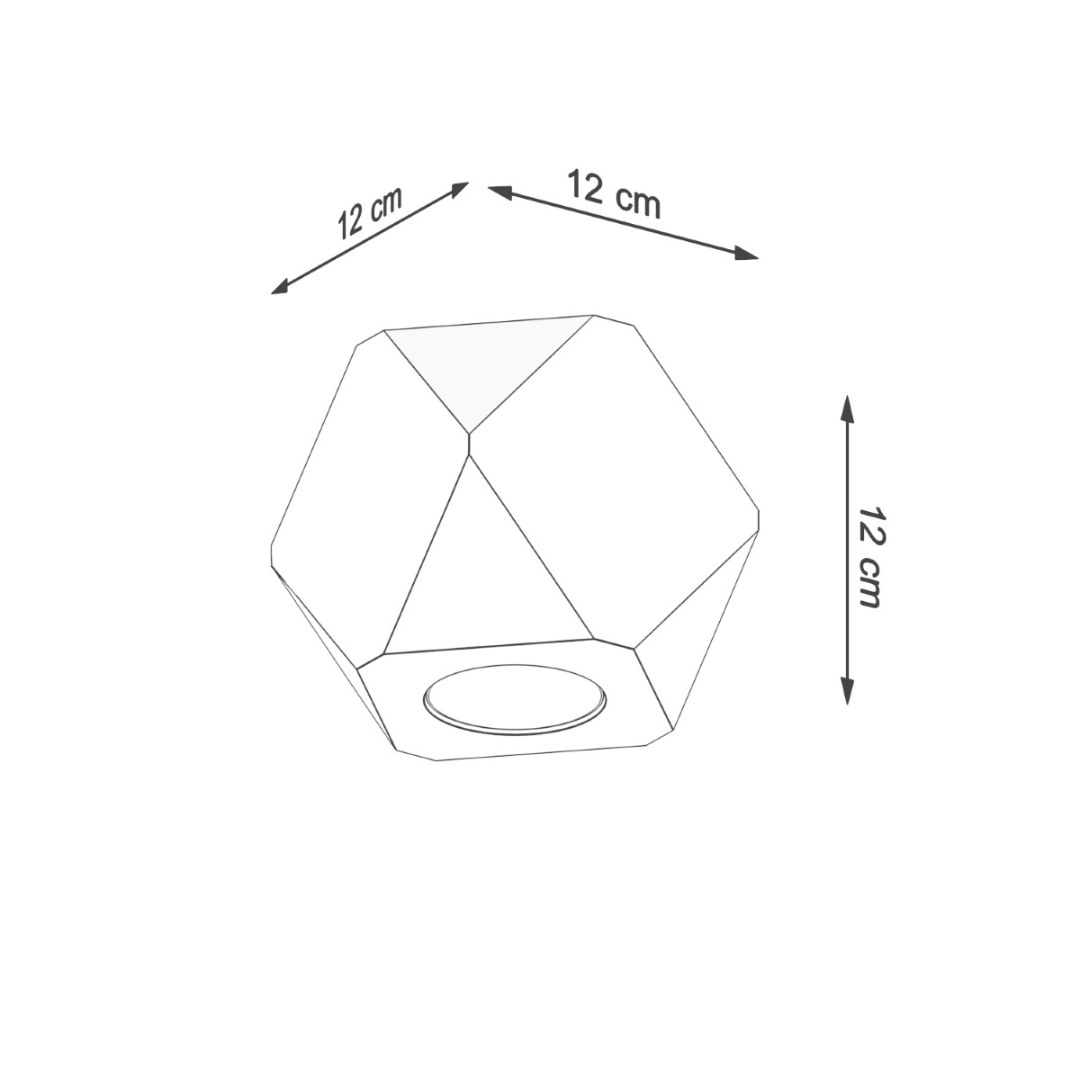 Naturholz - Deckenleuchte "Woody 1" – Deckenlampen in Naturholz | Dexity Lichtdesign
