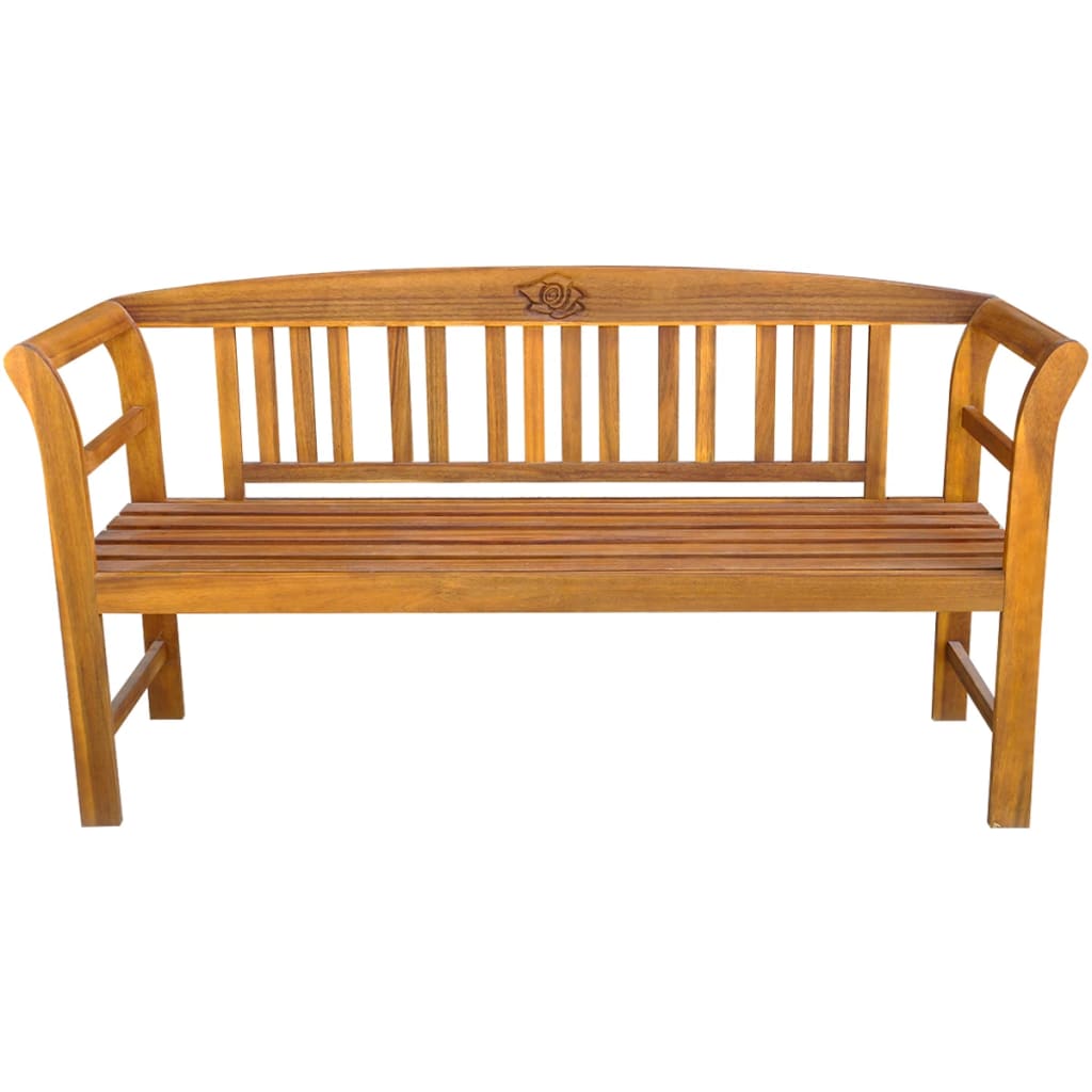 Gartenbank 157 cm Akazienholz