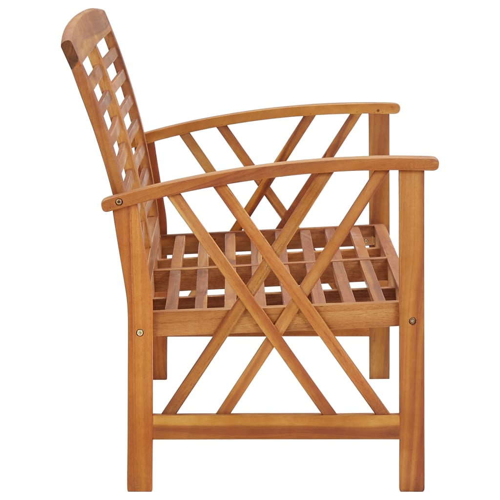 Gartenbank 119 cm Akazienholz