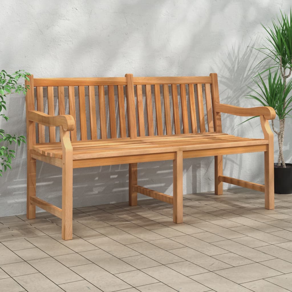 Gartenbank 150 cm Teakholz