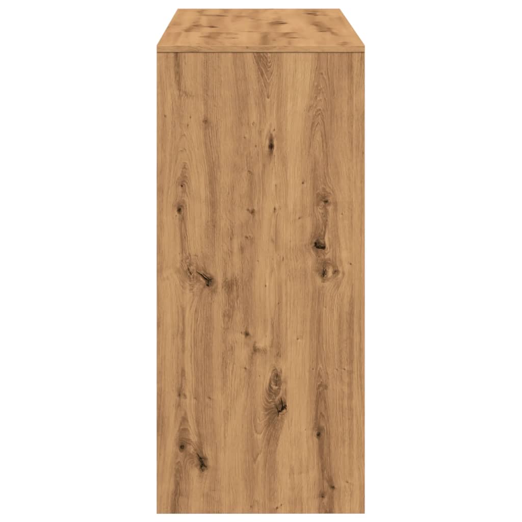 Bartisch mit Regal 124x46x103,5 cm