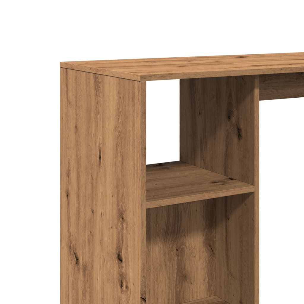 Bartisch mit Regal 124x46x103,5 cm
