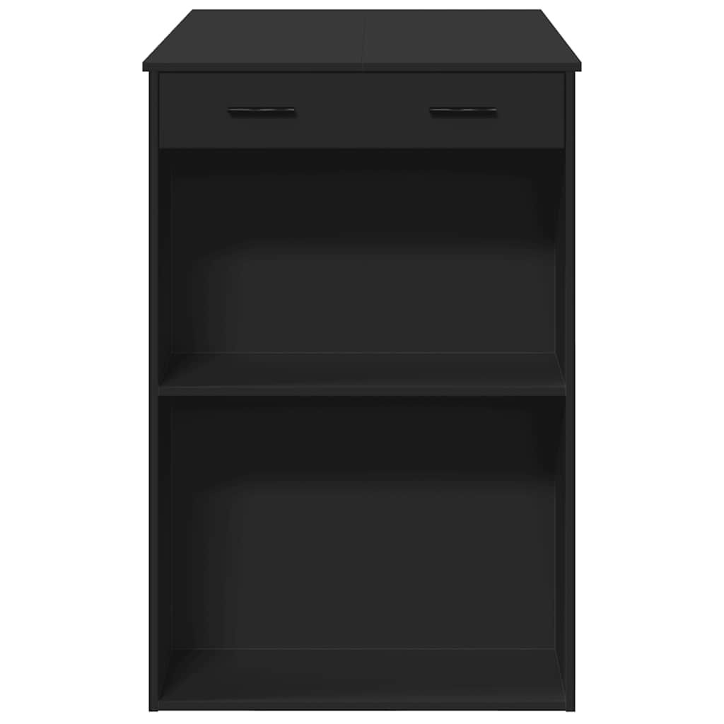 Bartisch mit Regal 102x70x103,5 cm