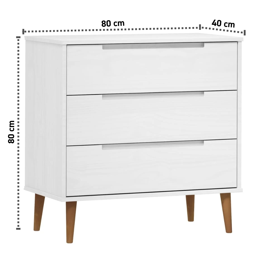 Sideboard 80x40x80 cm